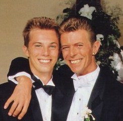 David Bowie Iman Wedding With Son Duncan Jones Then Called Joe Jones